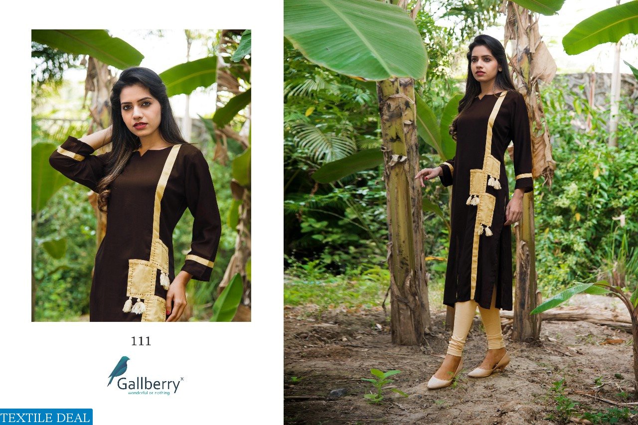 Gallberry gardenia vol-2 Wholesale ready made long kurtis